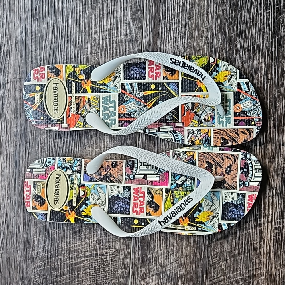 NWT Havaianas Starwars flipflops